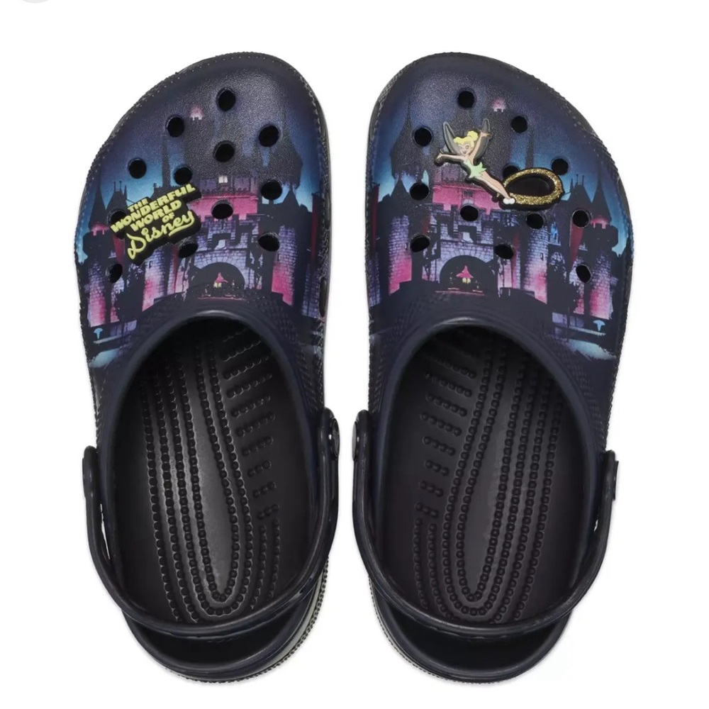 Tinker Bell Clogs Crocs Wonderful World of Disney Disney100  BRAND NEW